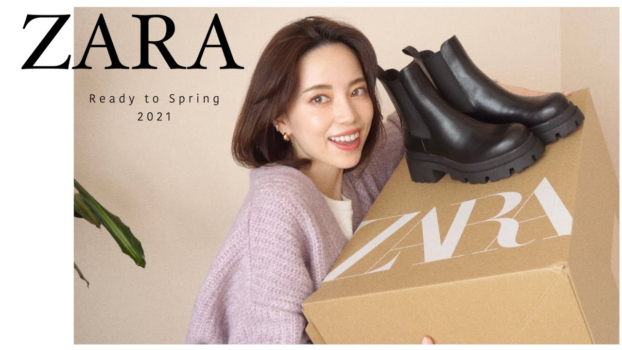 ZARA購入品【ブーツ/春まで着れるニット/スウェット】