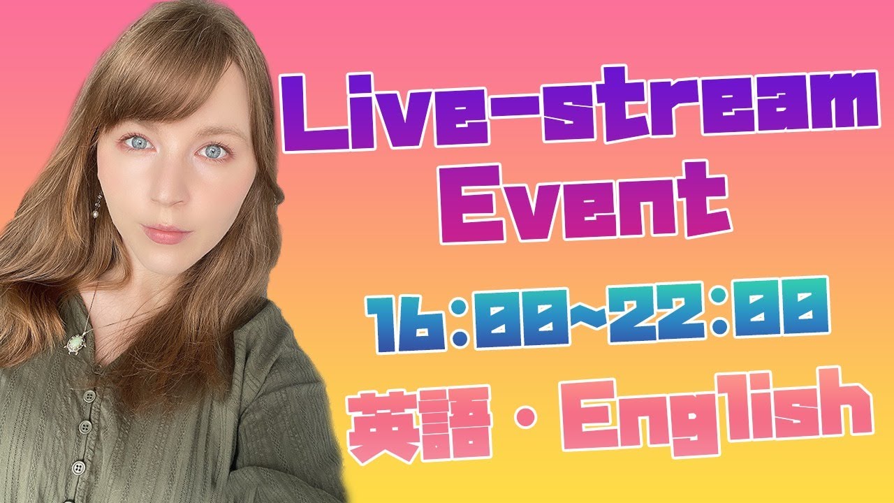 6 Hour Long Live-stream Golden Week Event!