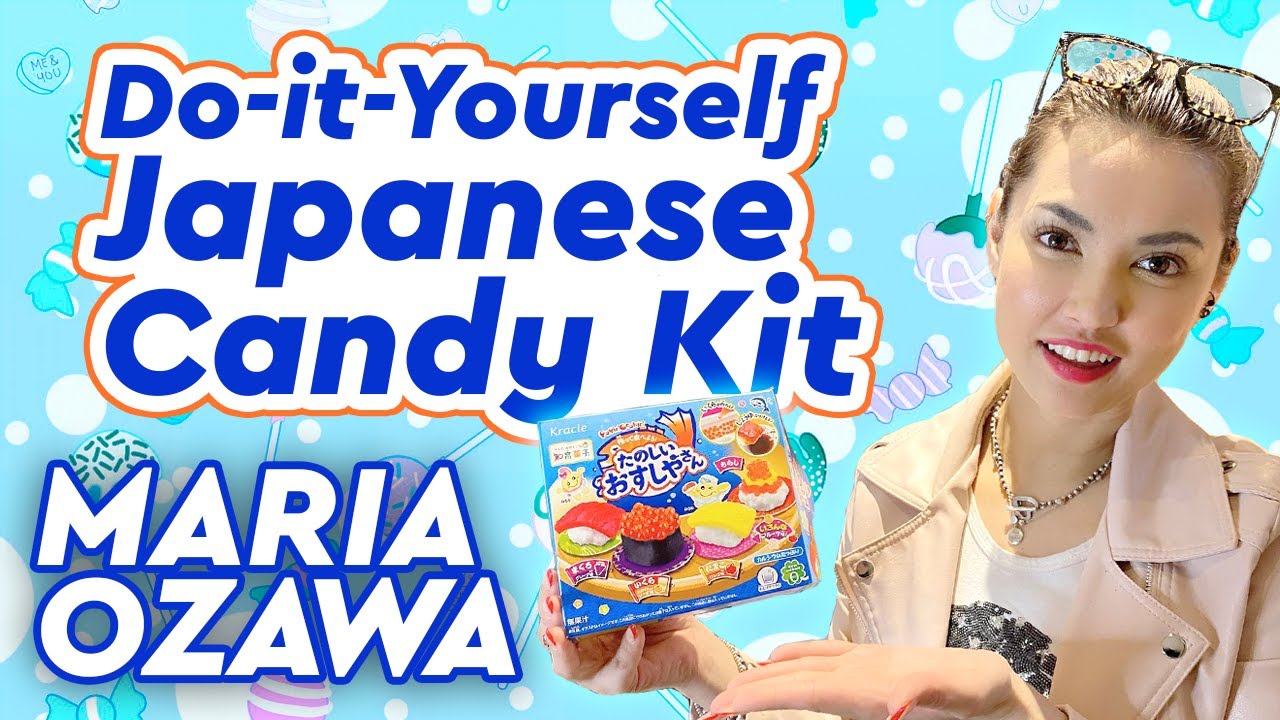 Maria Ozawa | DIY Japanese Candy Kit (Dagashi)