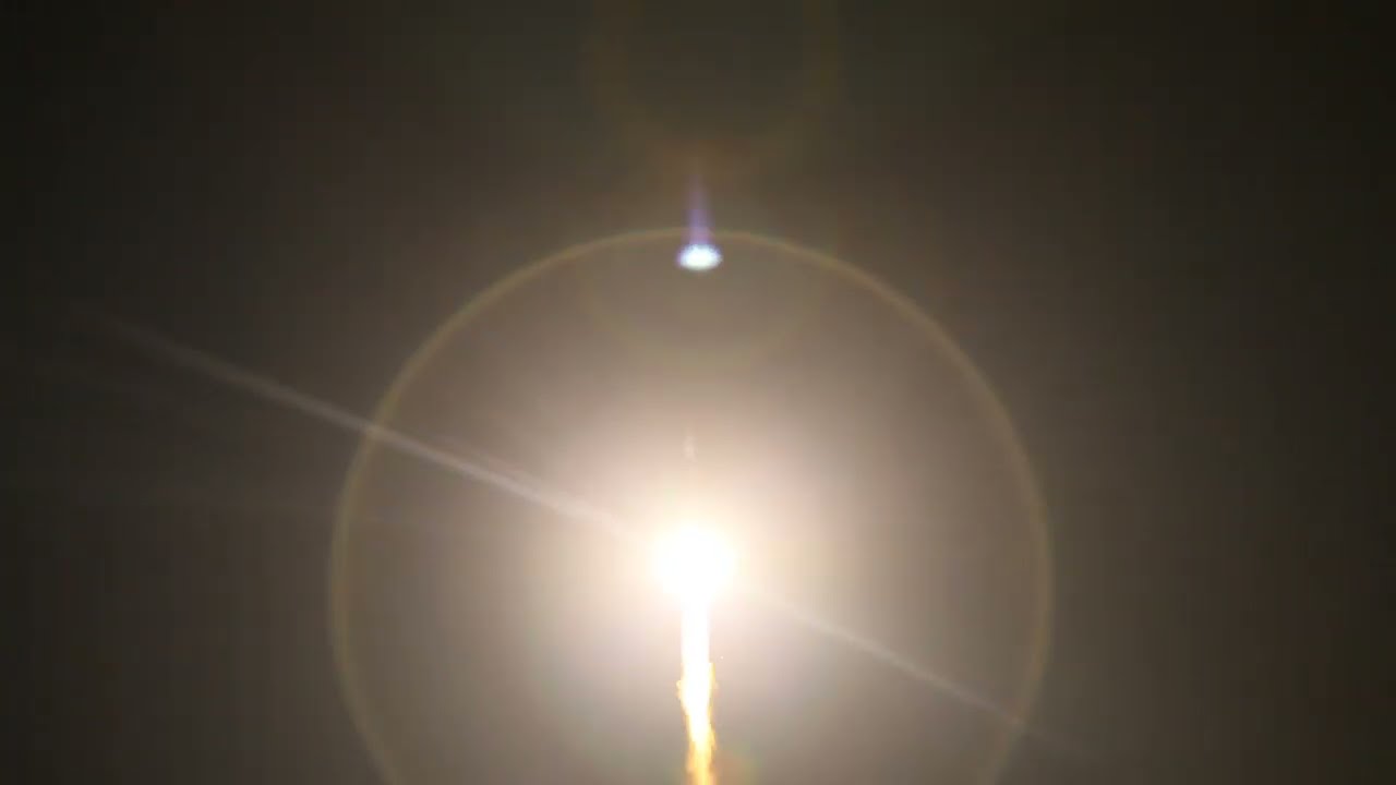 ソユーズTMA-02M 打ち上げシーン