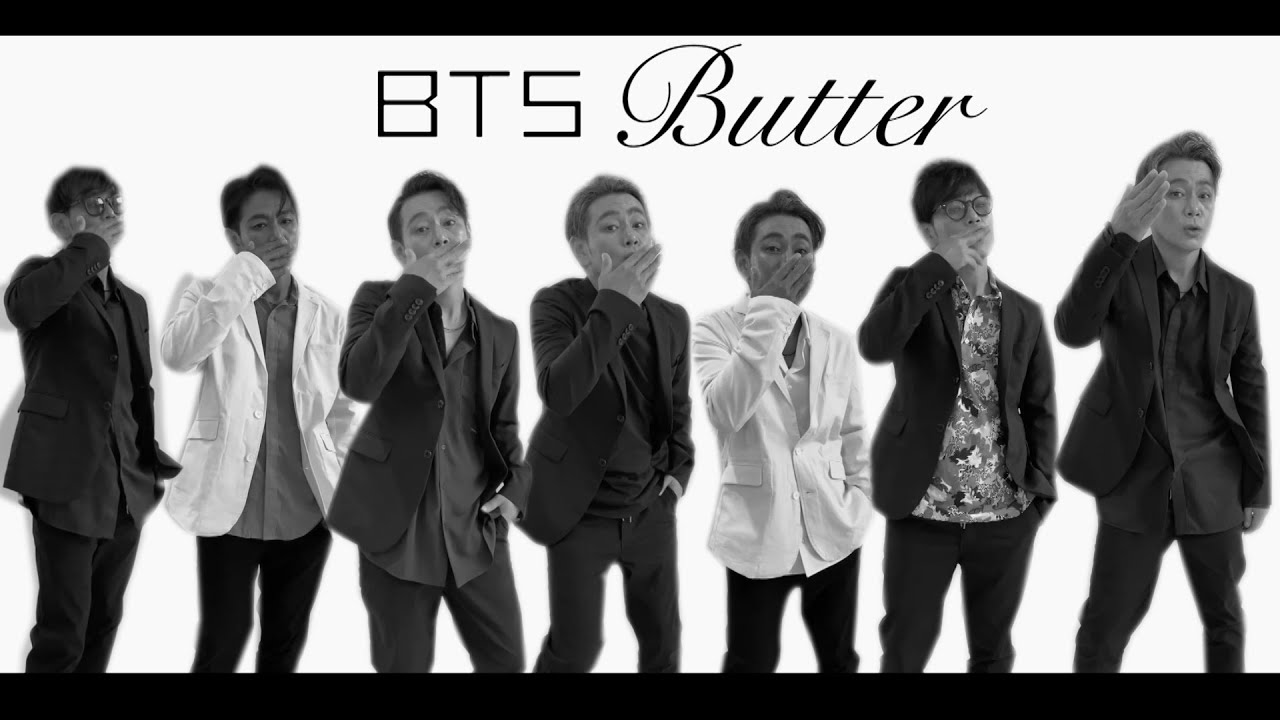 BTS【Butter】ココリコ遠藤が１人でBTSになってみたら…【炎上御免】