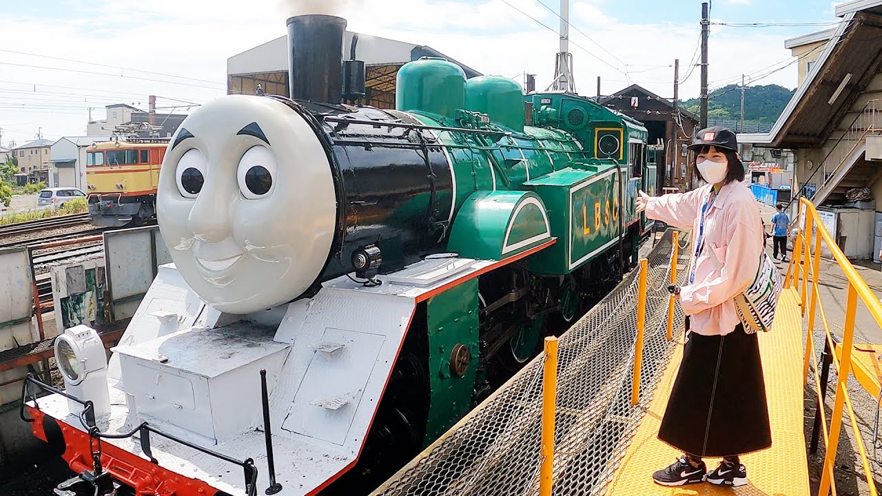 みどりのトーマス号が登場！大井川鐵道きかんしゃトーマス2021/Day out with Thomas 2021 in Japan