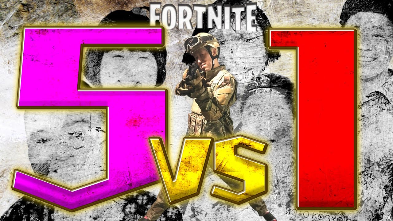 【FORTNITE】新喜劇メンバー❺人 VS 小籔千豊❶人