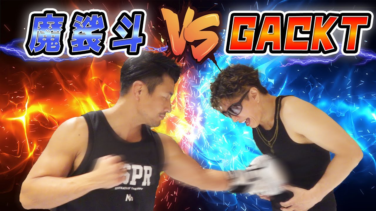 魔裟斗 vs GACKT　魔裟斗のパンチはGACKTを倒せるのか！？