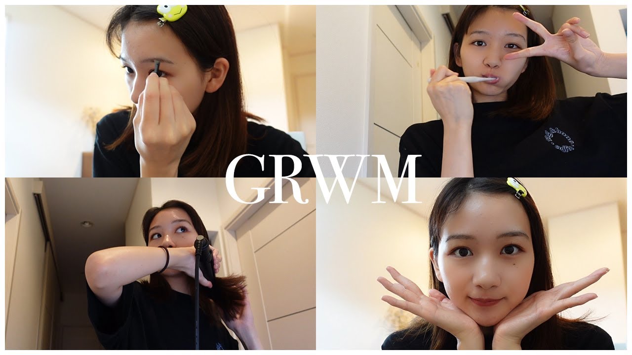 【Vlog】初めてGRWM撮ってみた🌞 朝の準備 Get Ready With Me