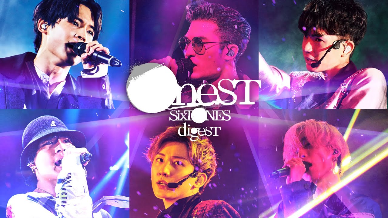 SixTONES – 「on eST」LIVE DVD / Blu-ray digeST