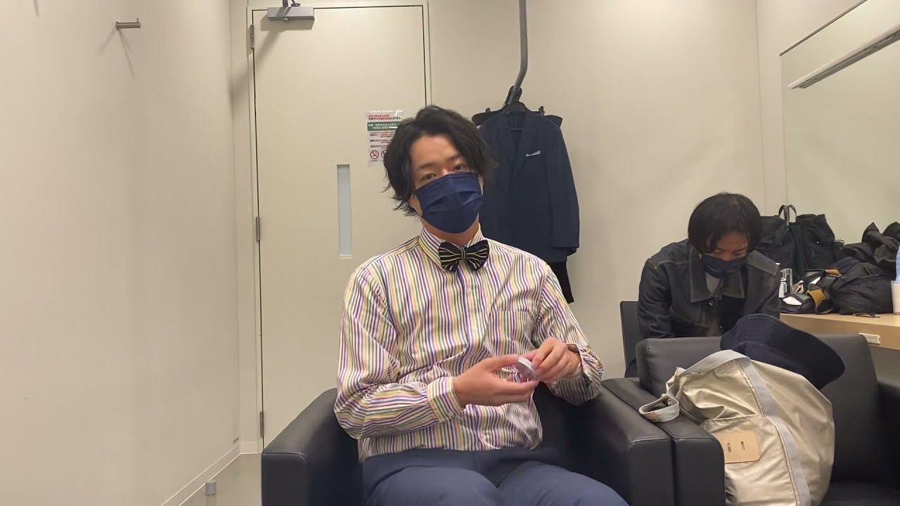 日常動画。ノックされる寸前の楽屋