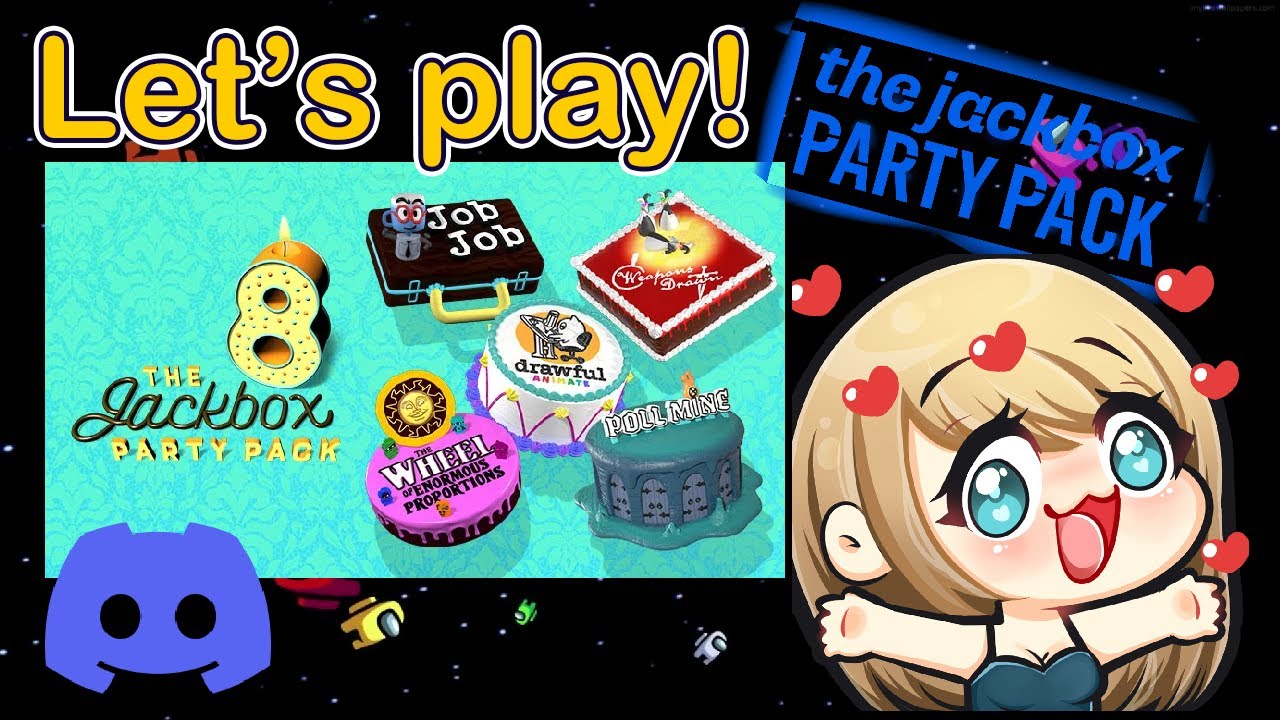 【JackBox Party Pack 8 Multi-Player】Discord Game Night (Audience Participation ok!)