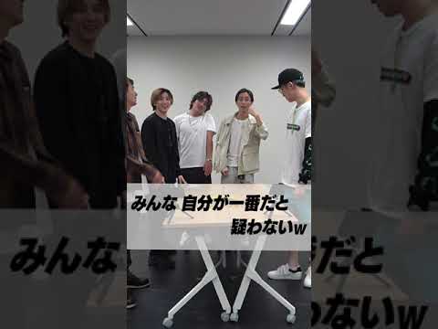 SixTONES – テーブルを一周するのにも全力投球なアイドル – #shorts