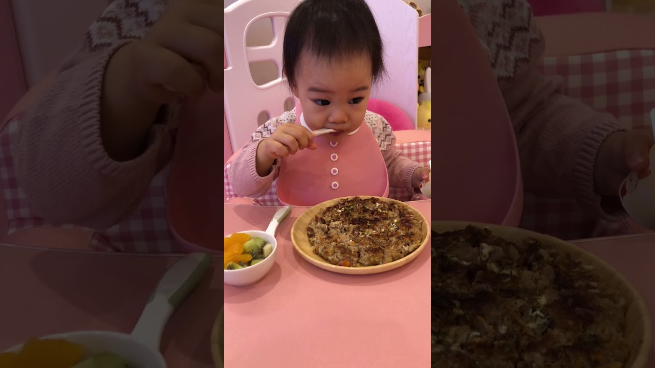 【食事風景】お好み焼きを食べたわよ！