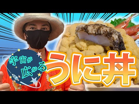 【幻のうに丼】積丹の海でとれた取れたてのうに丼・海鮮丼を食べてみた！