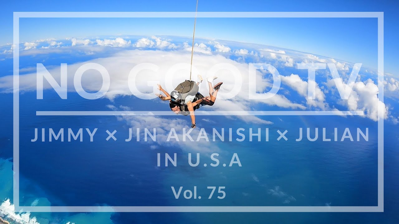 NO GOOD TV – Vol. 75 | JIN AKANISHI & JULIAN & JIMMY