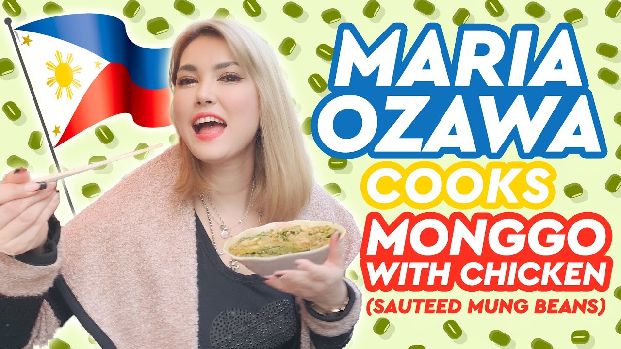 Maria Ozawa | I Cooked Filipino Food – Monggo with Chicken 🇵🇭