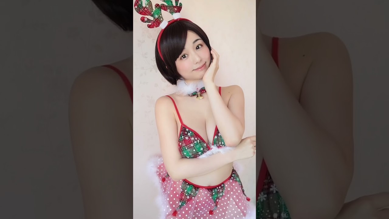 Christmasコスプレしてみた。