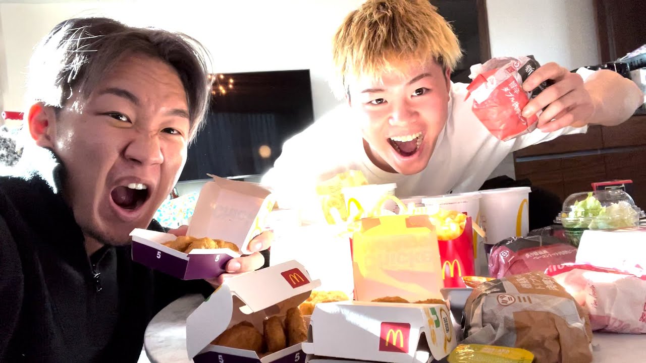 未来さんとマック大食いしてみた