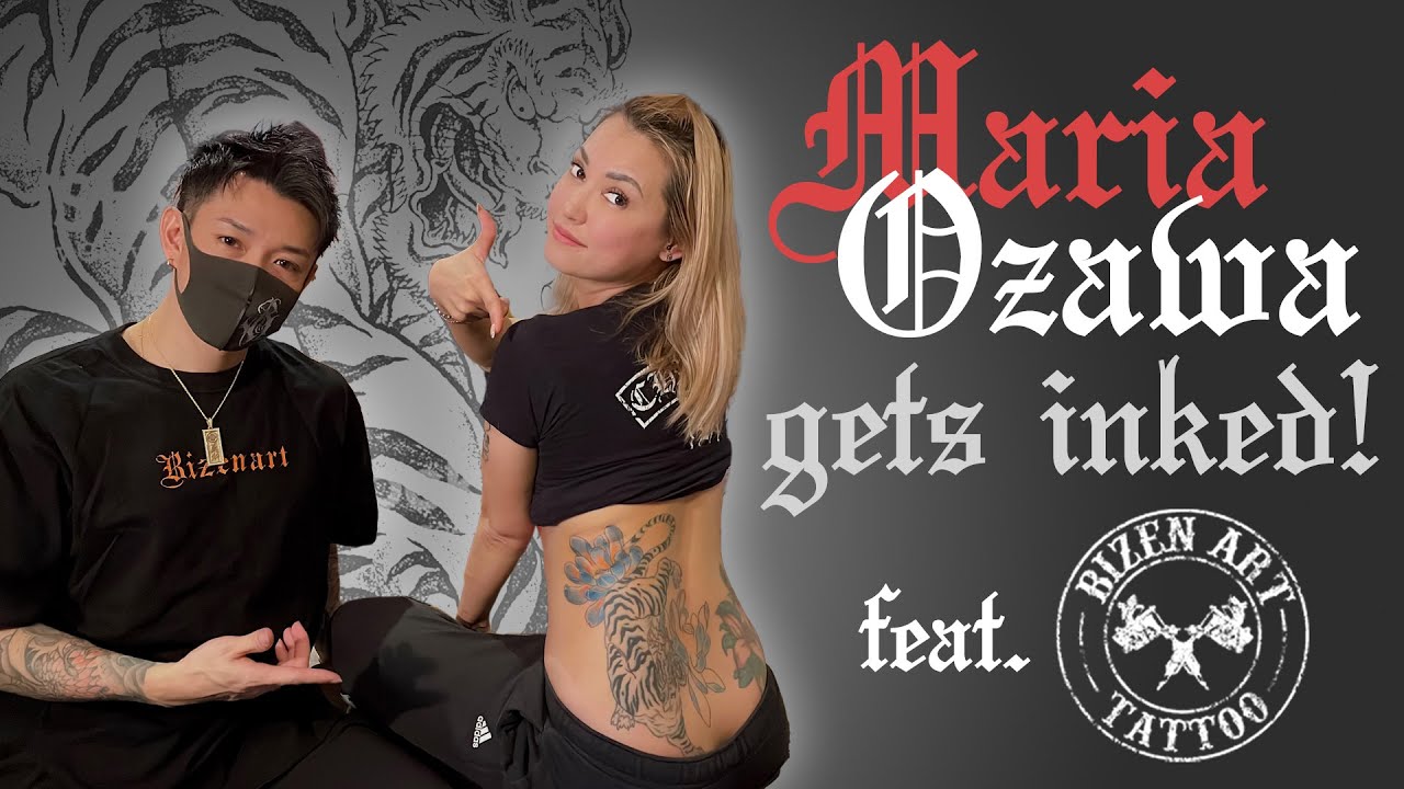 小澤マリア｜タトゥーを入れてるところ初公開！