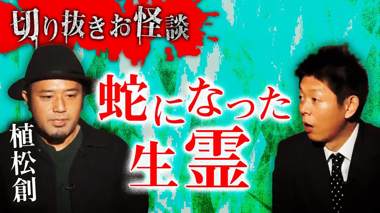 【切り抜きお怪談】植松創蛇になった生き霊”『島田秀平のお怪談巡り』