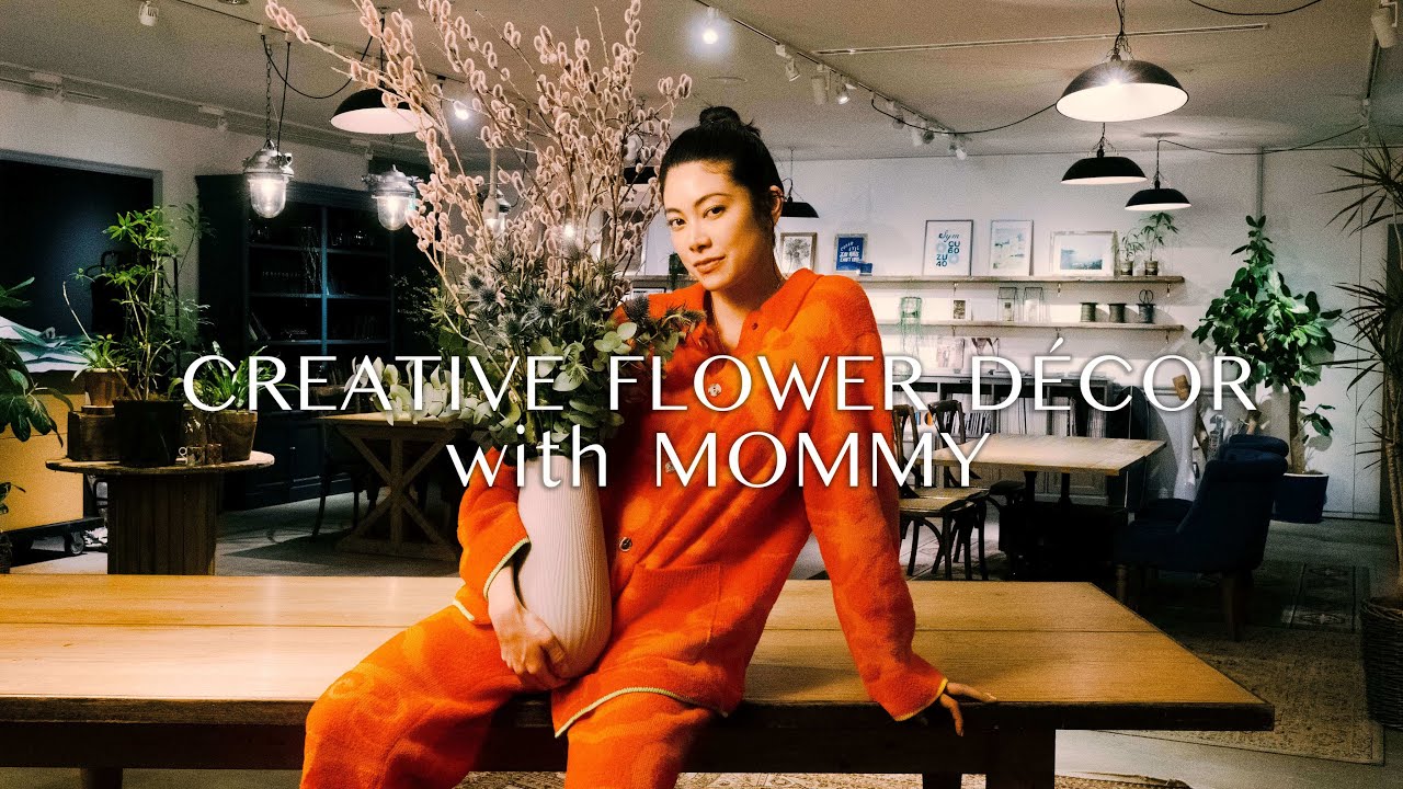 森星のアイデア溢れるフラワー🌼アレンジメント💡CREATIVE FLOWER DÉCOR with Mommy