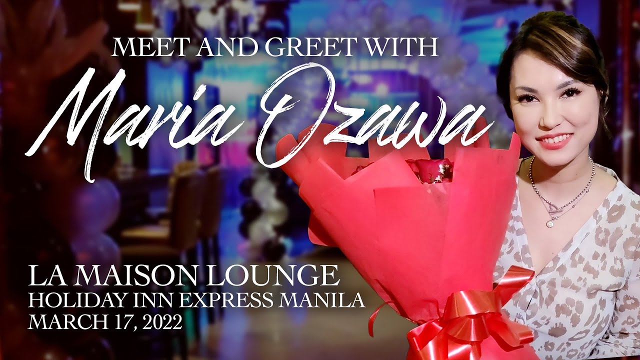 Meet and Greet with Maria Ozawa at La Maison Lounge 🇵🇭フィリピンのラウンジ2年ぶりにイベントでした。