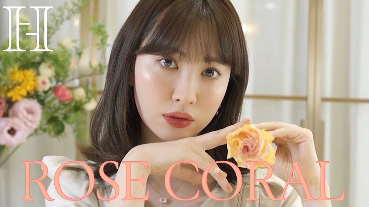 【こじはる】大人のローズコーラルメイク💐2022春🤍ROSE×CORAL　MAKEUP