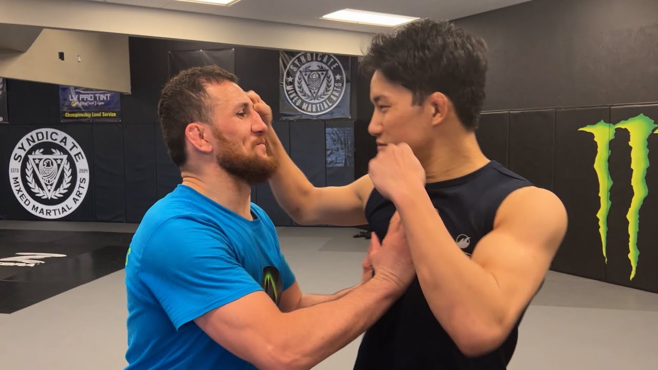 UFCバンタム級6位のメラブとスパーリング