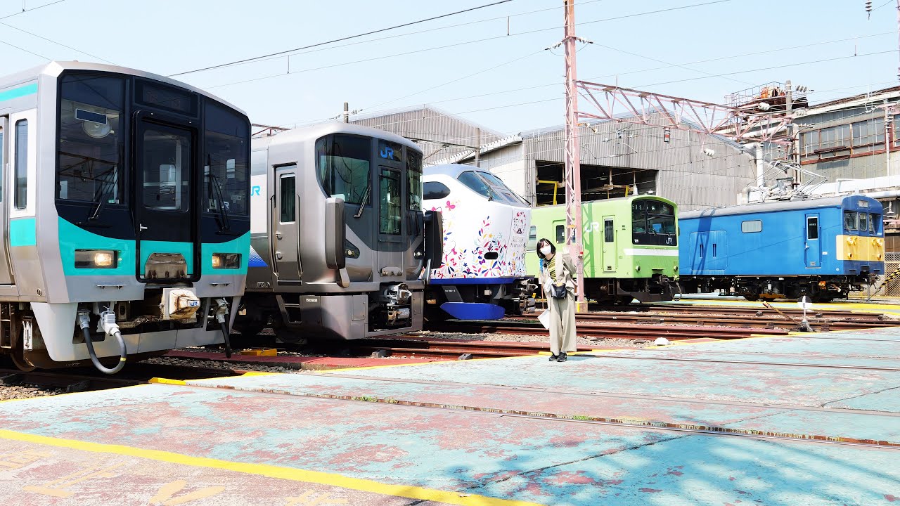 吹田総合車両所見学ツアーに参加してきた