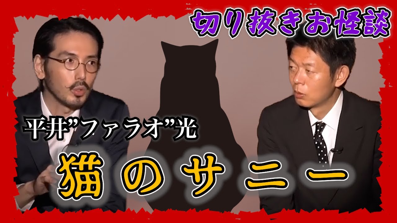 【切り抜きお怪談】平井”ファラオ”光 　猫のサニー”『島田秀平のお怪談巡り』