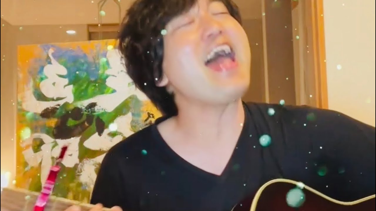 歌うだけの双雲。Instagramライブでリクエストのあった歌を歌う。2022.7.11