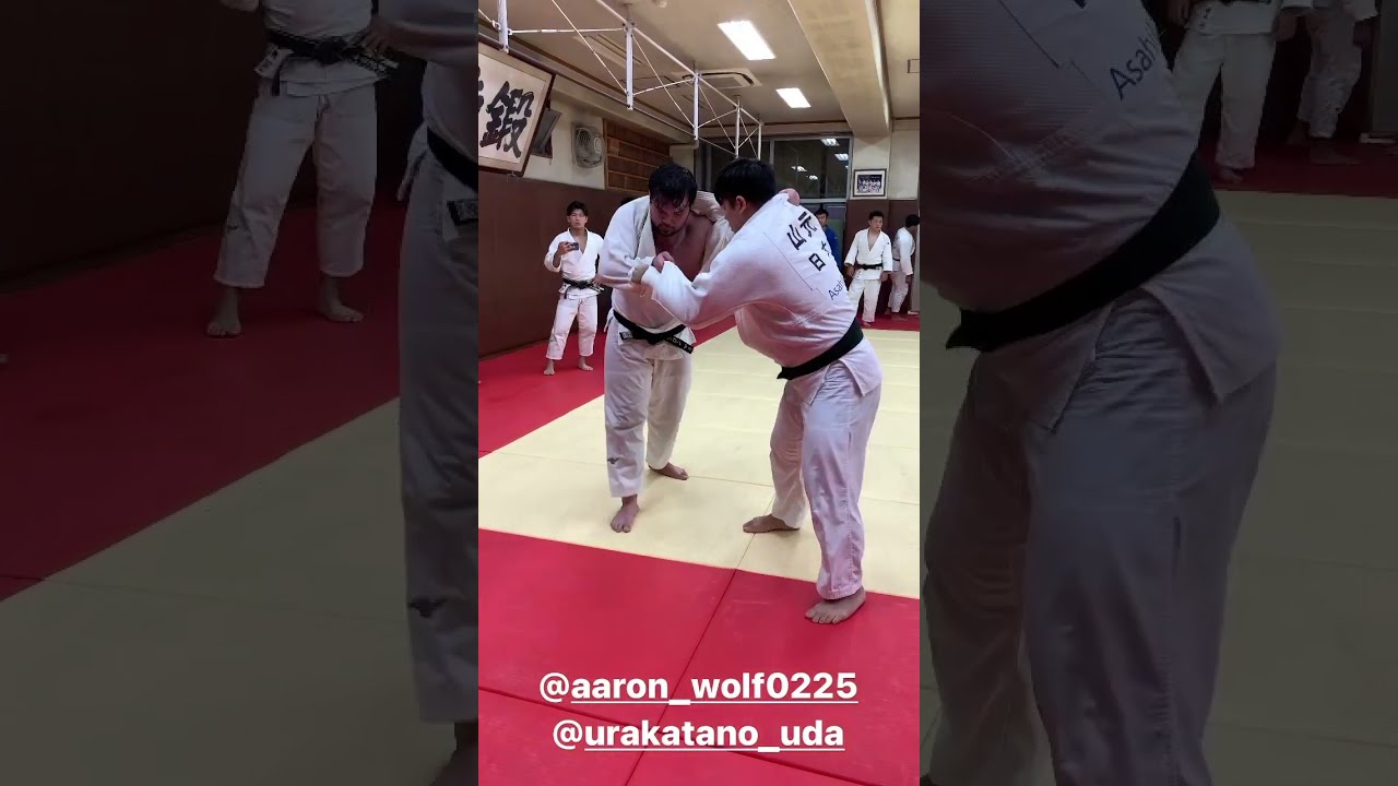 内股 Uchi-Mata Wolf Aaron #Shorts