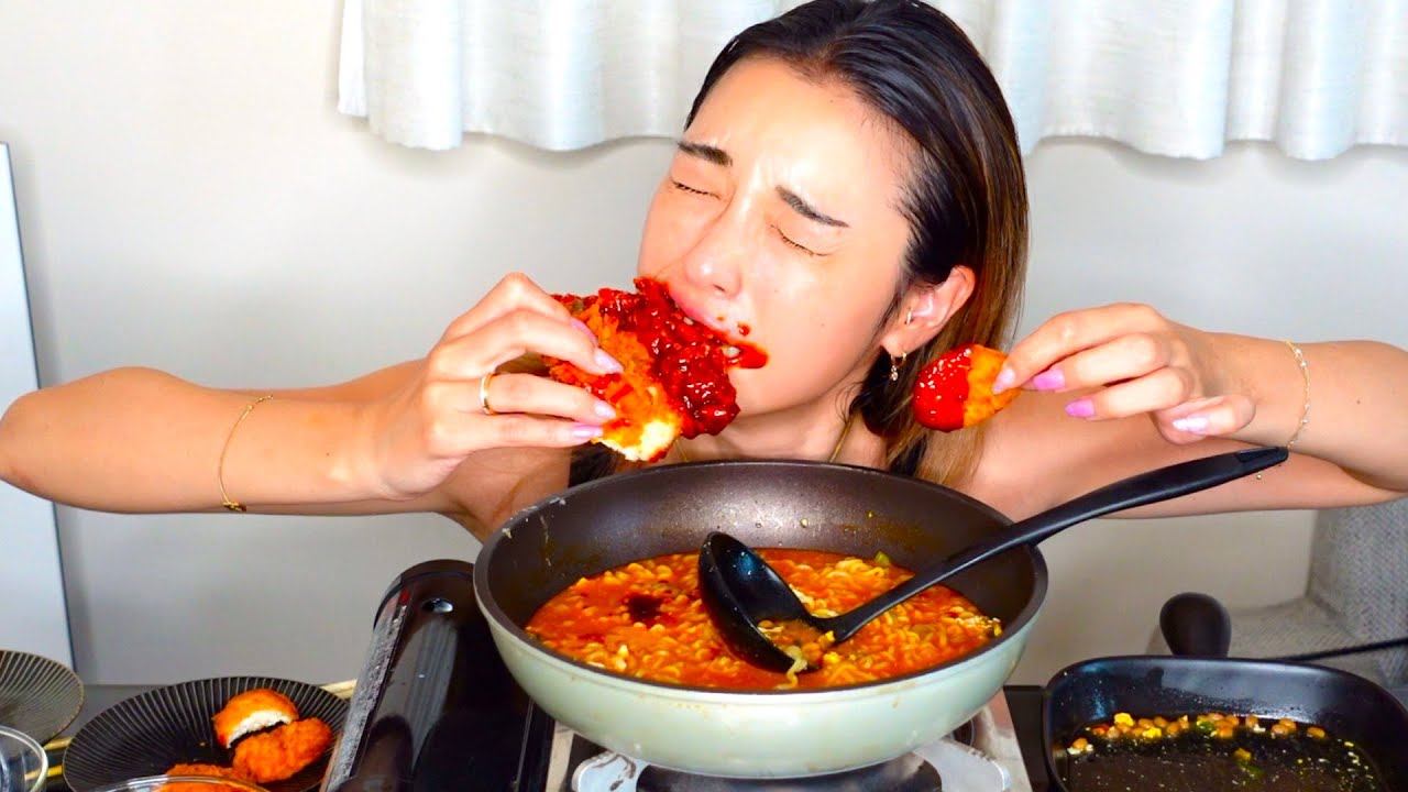 【ASMR】ユキナテキナ激辛モッパン