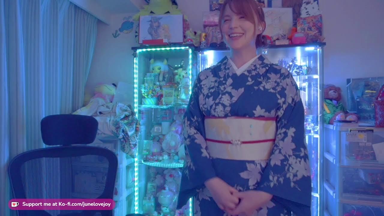 着物配信 Kimono Stream 雑談 Casual Chat