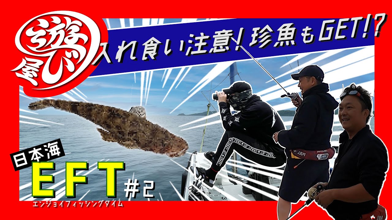 【釣り】旨い魚がよく釣れる！日本海、EFT(エンジョイフィッシングタイム)後編！