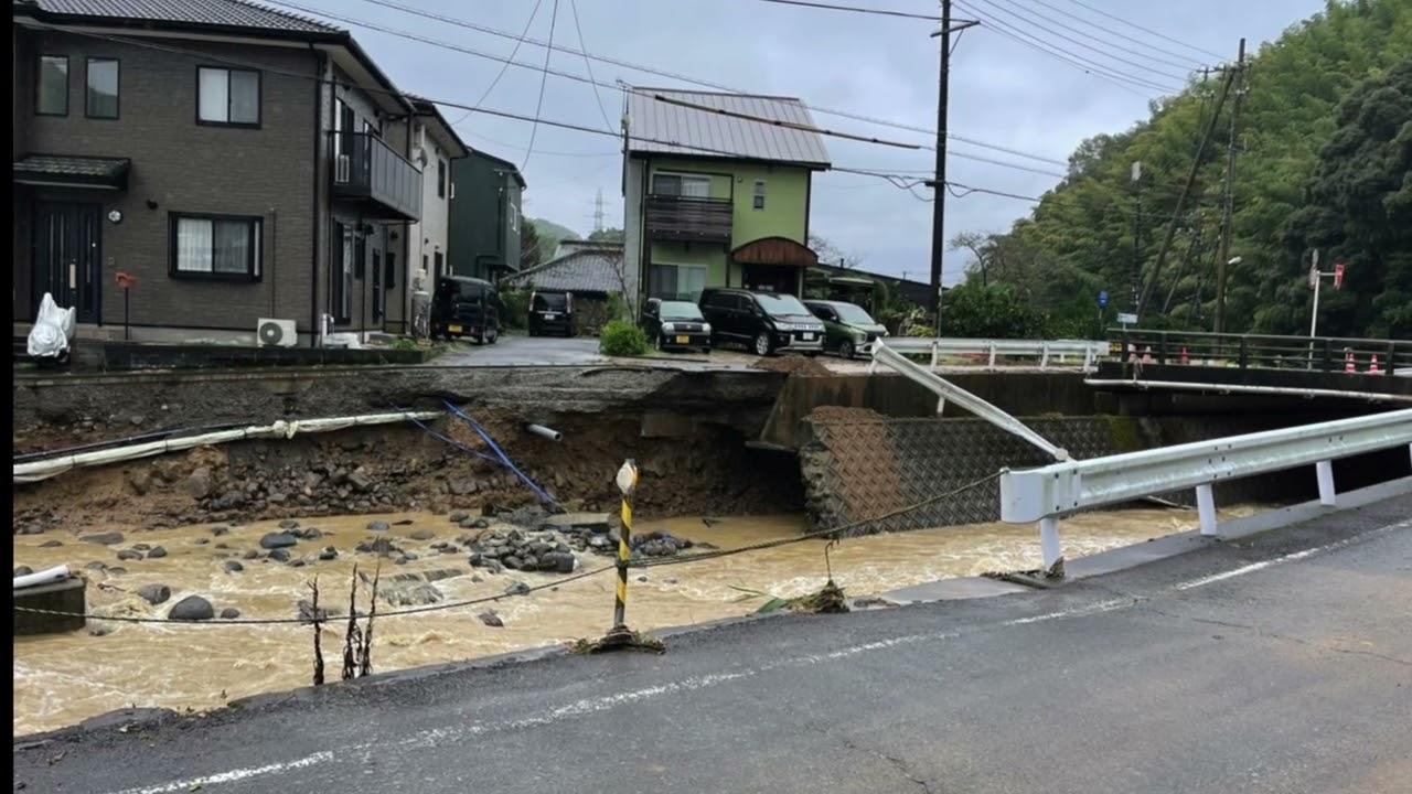 報道されない山間部の被害　道路が崩落、対処なければ住宅倒壊の危機　清水区杉山地区からのSOS