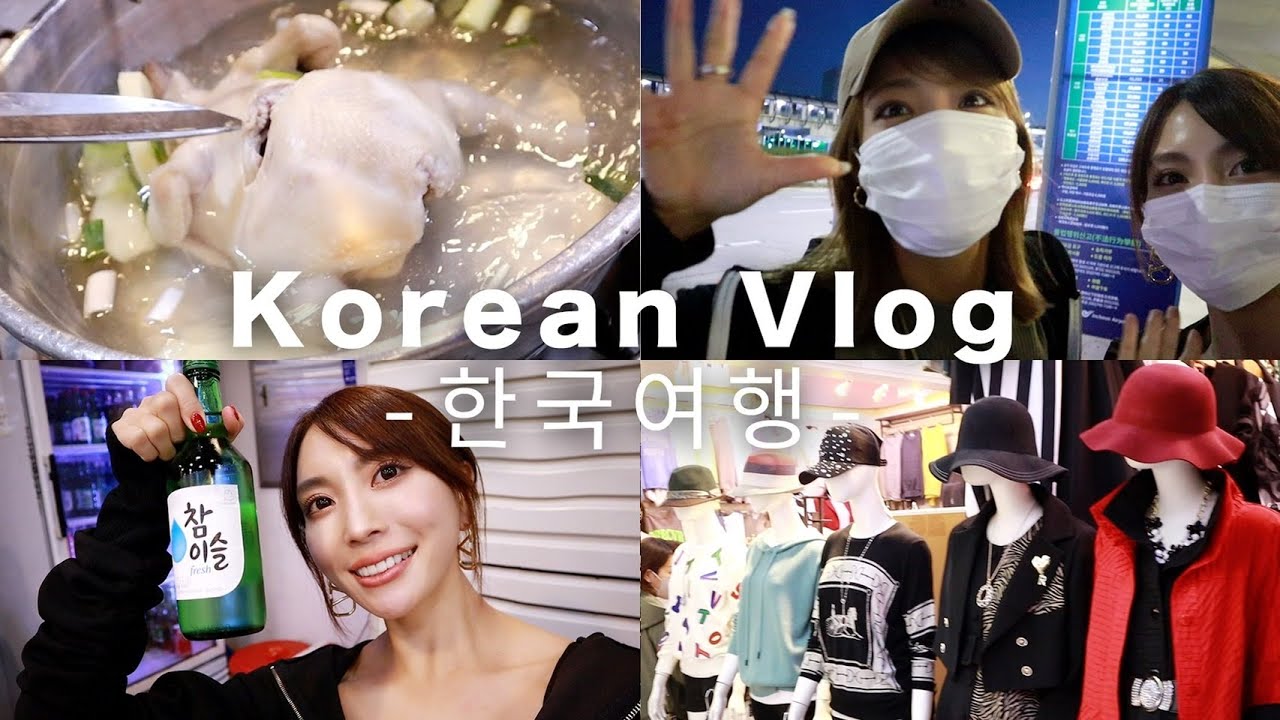 【韓国旅行】グラビア仲間と韓国料理を満喫！【Vlog】