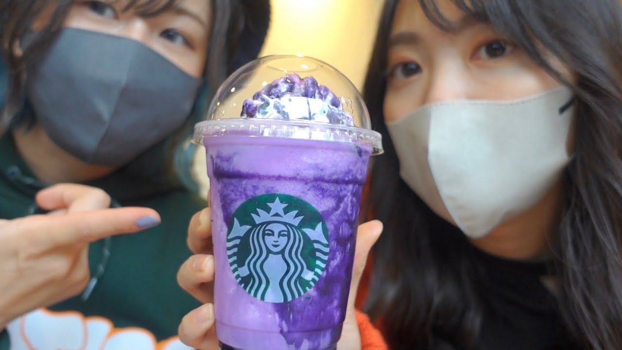 ダイエット中の人の隣でハロウィン限定フラペチーノ飲むヤツ🎃👻🍭【スタバ】