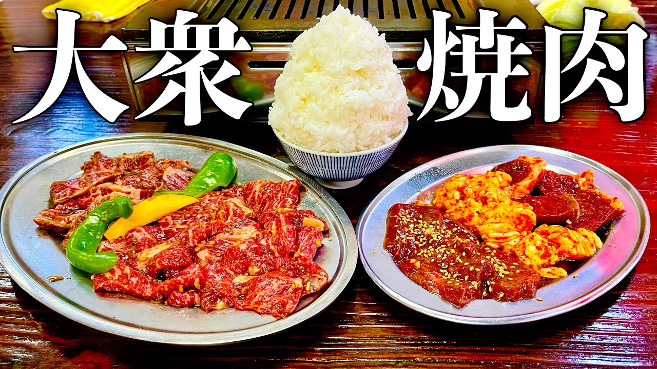 【大衆焼肉】静岡県下田市で一人焼肉してみた【焼肉食堂 成翠園】