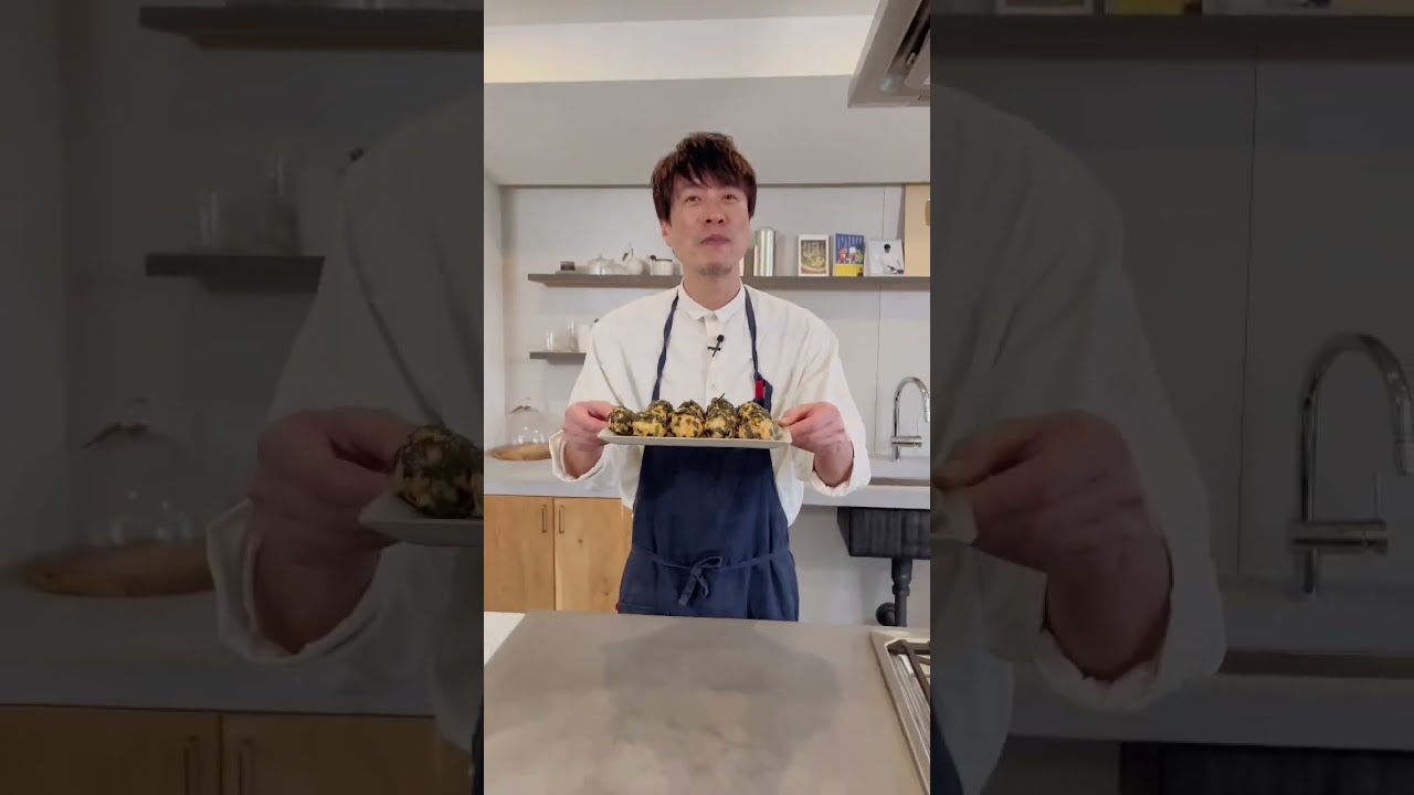 料理研究家コウケンテツの韓国風悪魔のおにぎり！チュモッパ #shorts #shortvideo #food