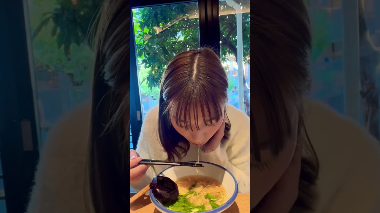 アフリでひとりラーメン🍜さいこ〜！　#shorts