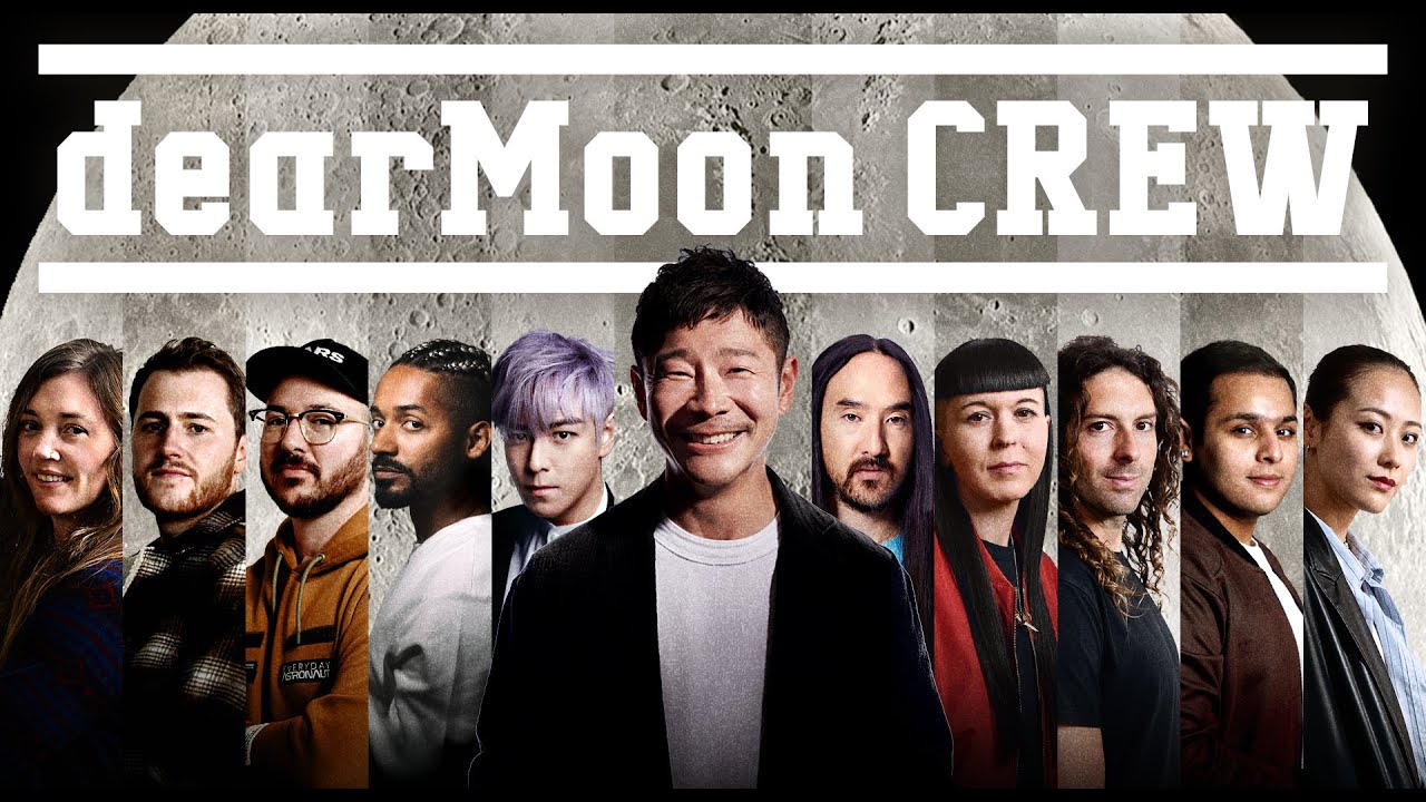 dearMoon Crew Announcement! | 月周回プロジェクトdearMoon クルー発表