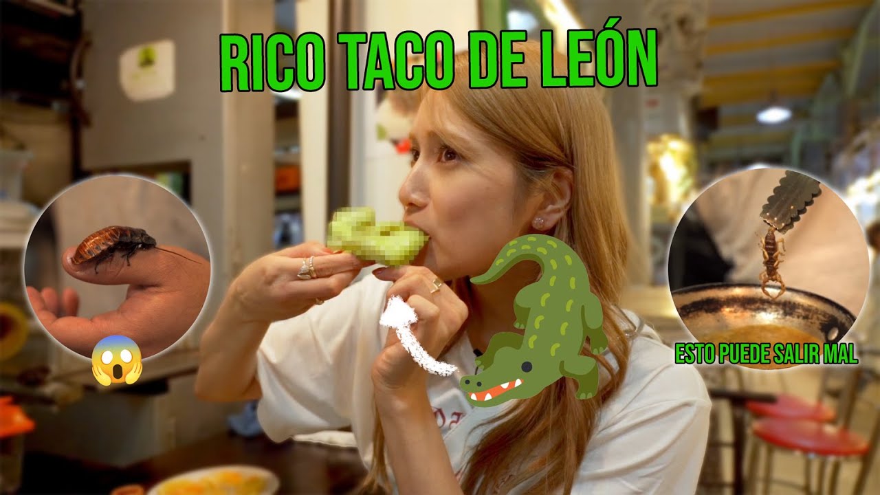 🇲🇽 🌮 Nunca pensé comer esto | Comida Exótica en CDMX 🐊 🇯🇵