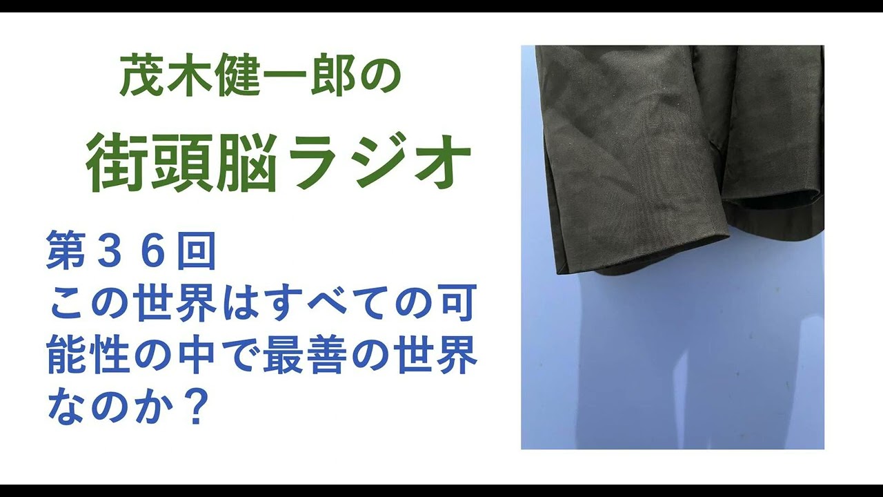 この「世界」はすべての「可能世界」の中で「最善」の世界なのか？