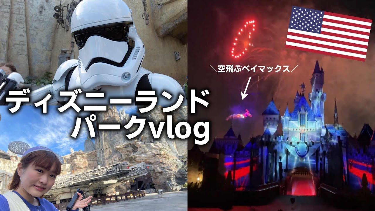 ディズニー100周年vlog｜スターウォーズが凄すぎた