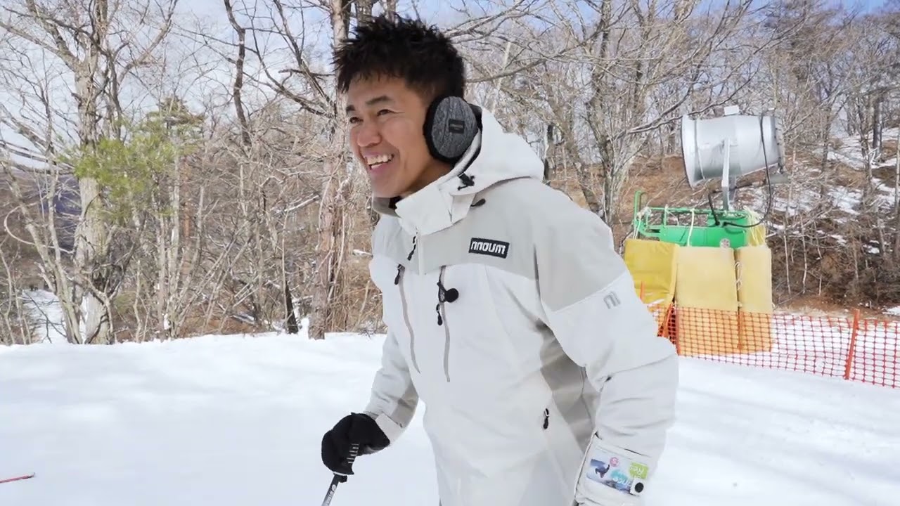 武井壮スキーに挑戦！番外編！ひとりで自由に滑ってみた！！