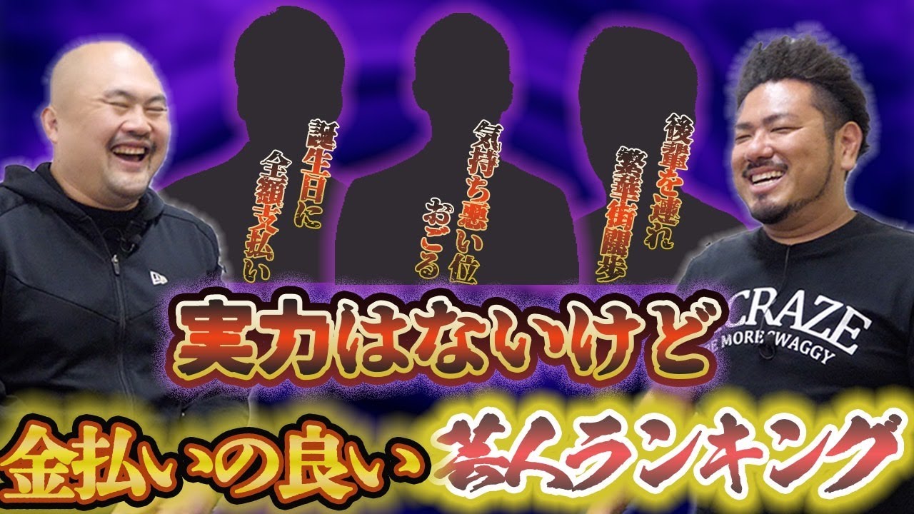 実力はないけど金払いの良い芸人ランキング【鬼越トマホーク】