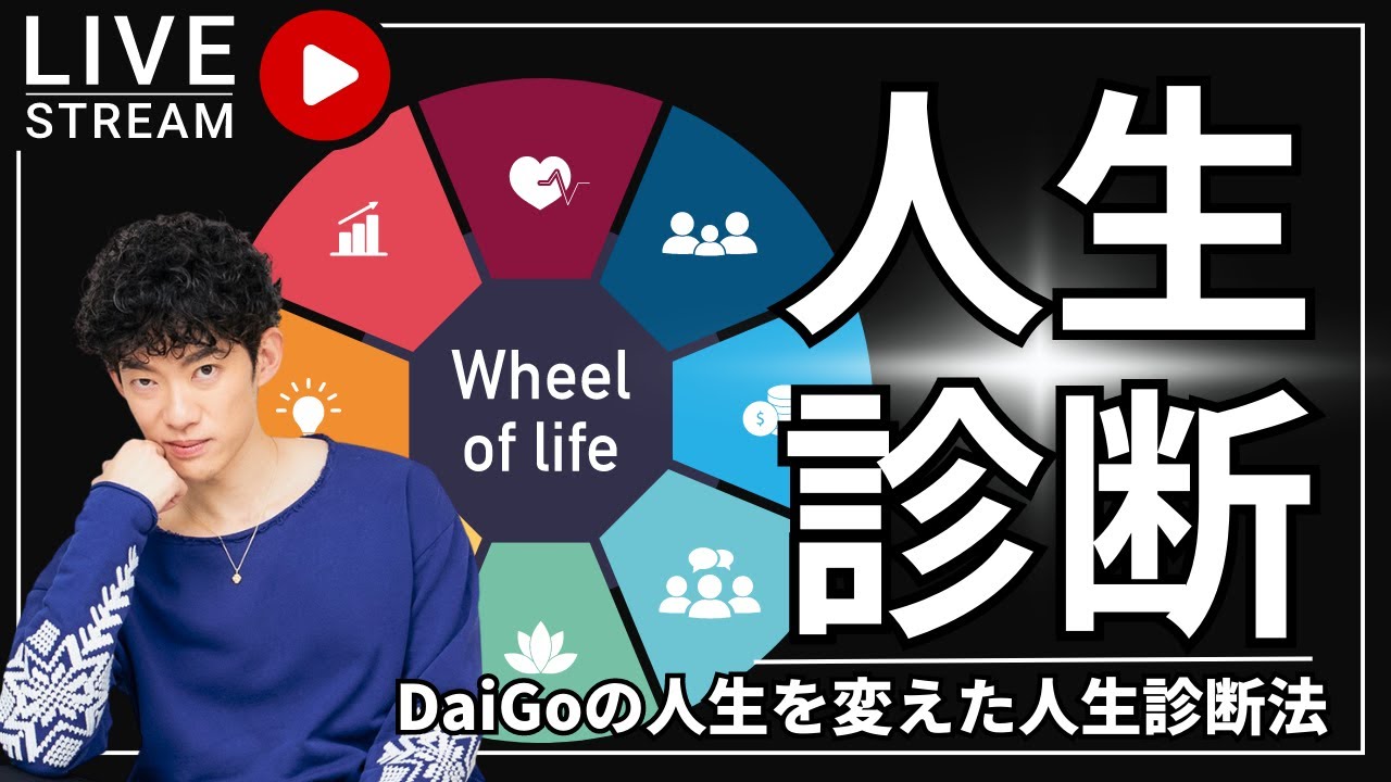 DaiGoの人生変えた【最高の人生診断】