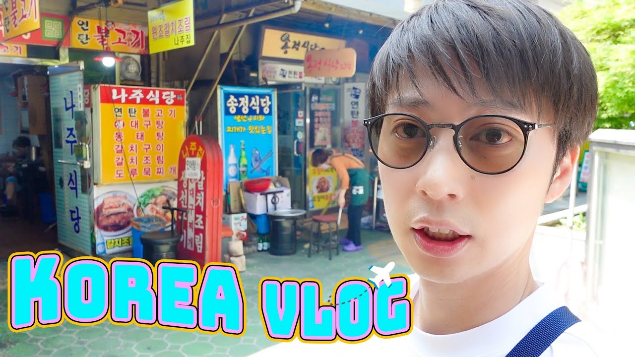 【Vlog】お仕事で行かせてもらった韓国を一人で撮影してきました【はんにゃ金田】