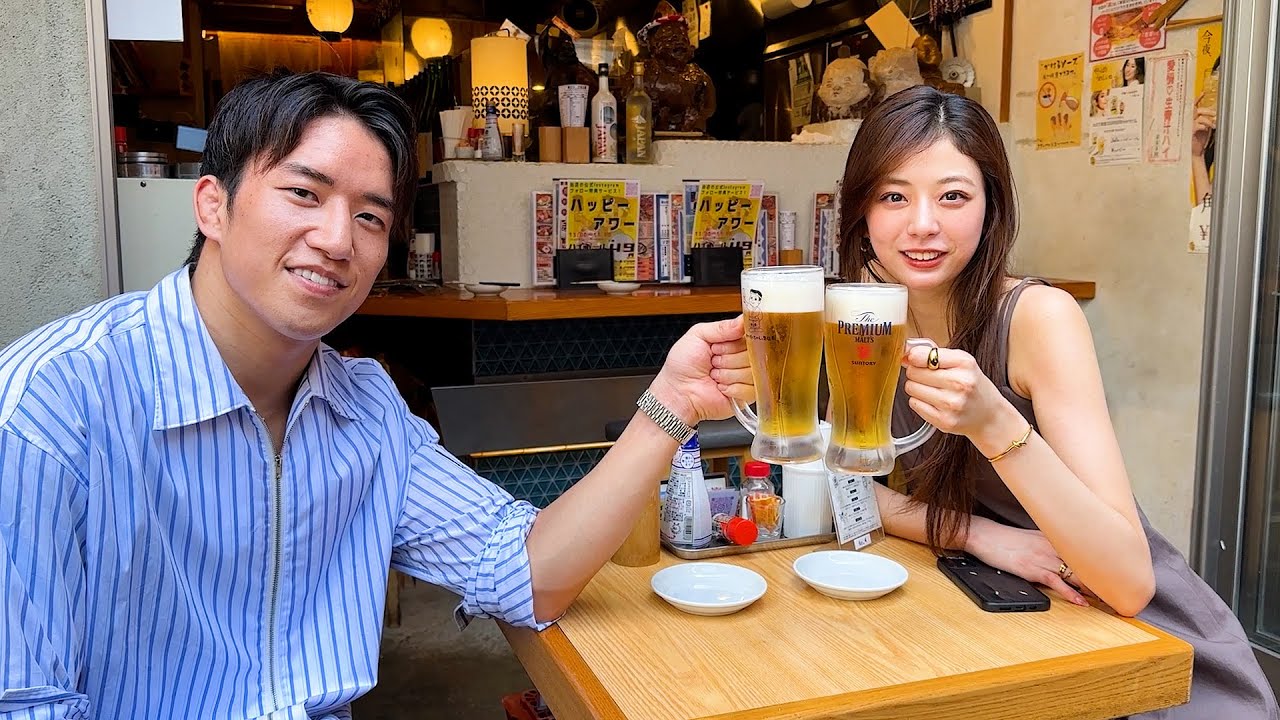 1年経ってスカウトした串カツ屋に飲みにきた