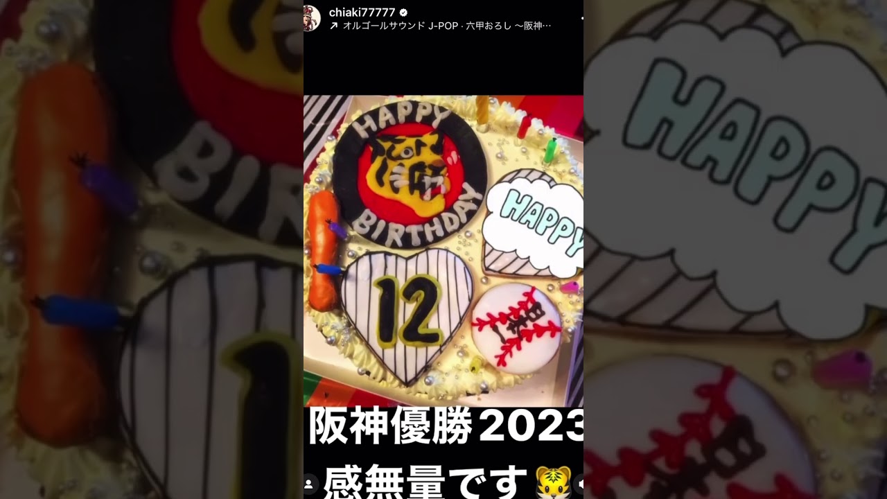 阪神優勝。歴代監督、阪神グッズデザイン、始球式、小さい頃からの想い、掛布さん•••今日の日を迎えるまでの軌跡ダイジェスト🐯🎀#阪神 #tigers #hanshin #タイガース