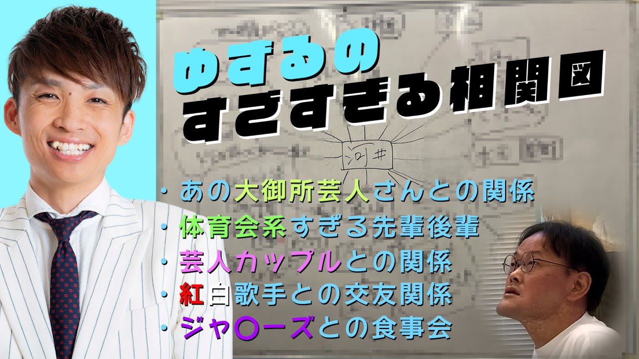 【相関図】ゆずるはやっぱり交友関係がすごすぎた…！