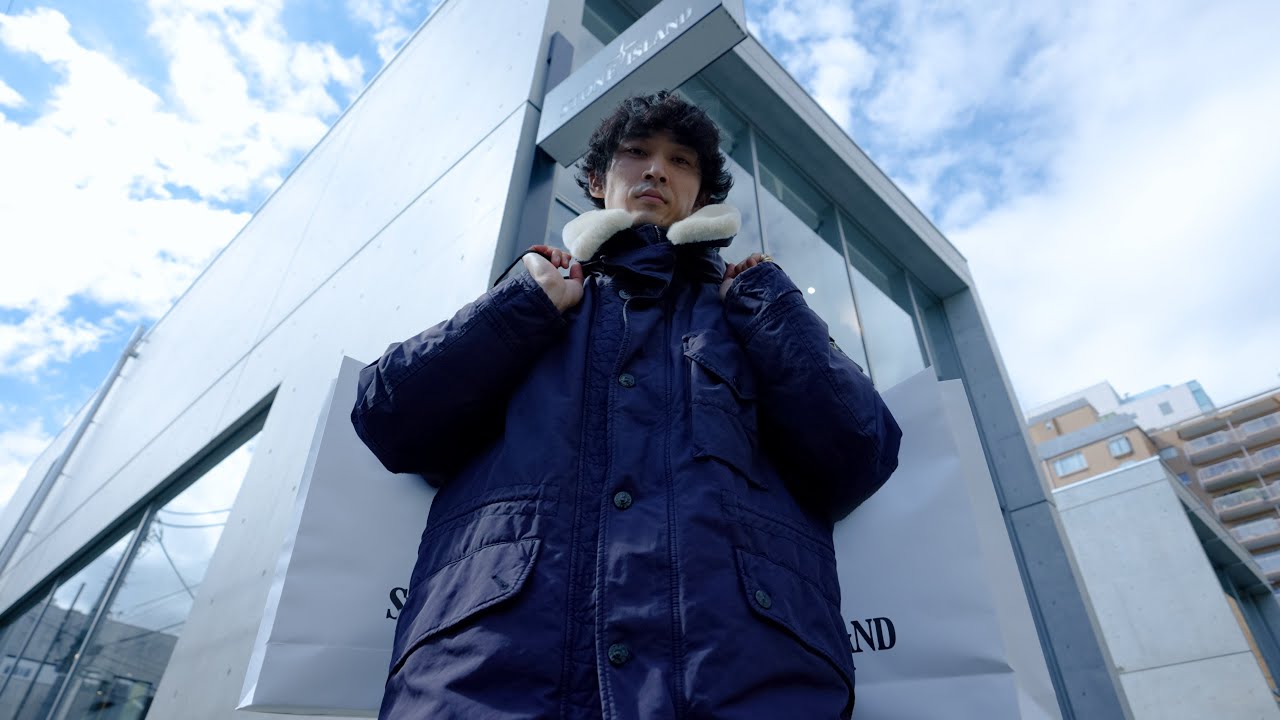 【STONE ISLAND】表参道で買い物をしていたら、またまた財布の紐が緩くなってしまいました。